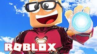 СУПЕРГЕРОЙСКАЯ  БИТВА железный человек против себя ROBLOX | роблокс герои Володя и Железный Человек