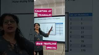 Counting Of Triangles|Naib Tehsildar Special