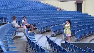 Diana Ankudinova – rehearsal before the concert in Gelendzhik 10.07.2022