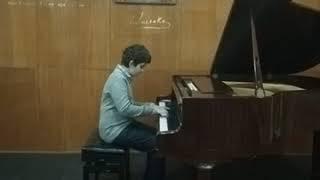 Three-part Invention No.3 in D major BWV 789 J.  Bach   #kawaiSolo3cat 095 Makarevych Andriy   #Lviv