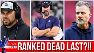 Why The Dallas Cowboys Coaching Staff Is Ranked Last In The NFL!