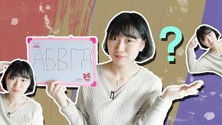 A Korean girl talks about the difficulty of Russian Alphabet