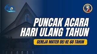 Puncak Acara Hari Ulang Tahun Gereja Materdei Lampersari Semarang Ke-60 Tahun