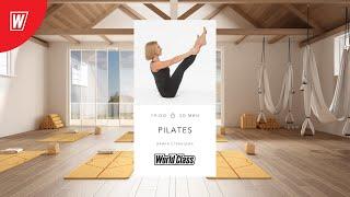 PILATES с Ириной Странцевой  | 26 мая 2022 | Онлайн-тренировки World Class