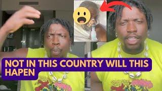 Very Dark Man swore to deal w1th the genz lady that p0ured h0t water on her friend #vdm #viralvideo