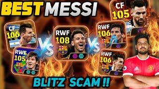 All  Messi Card Comparison E-FOOTBALL 25 | Blitz Scam?| MSN Worth? | Most Powerful Messi?