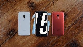 Обзор Meizu 15 и Flyme 7