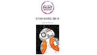 HOW TO PAINT! Acrylic Painting for Beginners | BB-8 | My Little Paintbrush