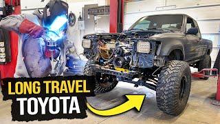 DIY Long Travel Suspension For My Toyota Pickup!!