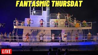 Live: Disney's Hollywood Studios Fantasmic at 9:30 pm Thursdat Walt Disney World 2/27/2025