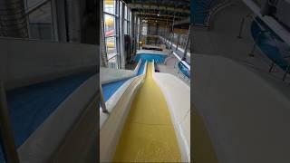 Racer slides Water Slide Aquapark Kladno #waterslide #watertube #tobogan