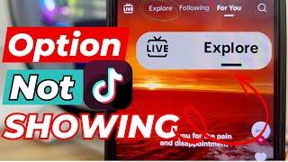 How to Fix TikTok Explore Option Not Showing