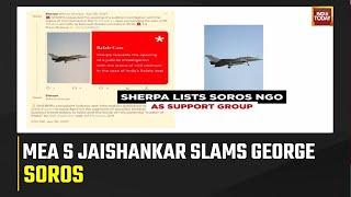 Adani Row | Old, Rich, Dangerous : EAM Jaishankar Rips Into Billionaire George Soros