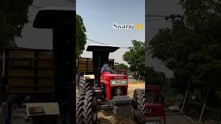 6×6 tractor Swaraj 855FE . 36 futa trola back krte huhe . King off Swaraj 