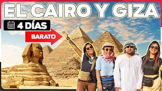 ¡No creerás todo lo que hicimos en EGIPTO A BAJO PRECIO ! | 4 días paseando por EL CAIRO y GIZA 