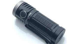 Thrunite T1 Everyday Carry Flashlight Review: 1500 Lumen Max, Infinity Cycle - Solid Light