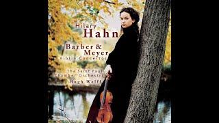 Barber Violin Concerto (2000) (Hahn, Wolff, The Saint Paul Chamber Orchestra)