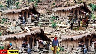 Most  Beautiful And Relaxing mountain village Life of Nepal || iam misar Best Compilation vide