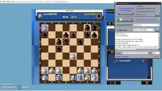 ChessBot playing on FlyOrDie.com