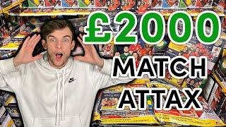 I OPENED £2000 OF MATCH ATTAX 101 PACKS