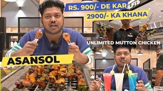 Unlimited Mutton Chicken Buffet Full Paisa Wasool Karne ka Ninja Technique Barbeque Nation Asansol