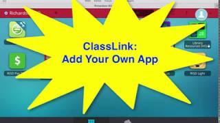 ClassLink Add Your Own App (RISD)