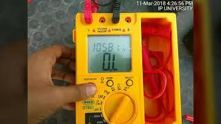 Simple MEGGER test for 4 core cable to locate insulation fault