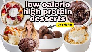 Low Calorie Desserts You’d SWEAR Were High Carb