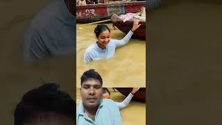 ganga snan video 2025 || mahakumbh Ganga snan girl | reaction #trending #ganga #shortsfeed #love