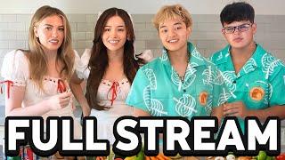 JasonTheWeen, Pokimane, QTCinderella & Sketch FULL Stream!