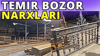 #2024 TEMIR BOZORI - SOY | TEMIR, ARMATURA, PANJARA, TRUBALAR NARXLARI