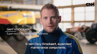 Testimonial Davy Knockaert - Supervisor Maintenance Components @ CNH Industrial Belgium in Zedelgem