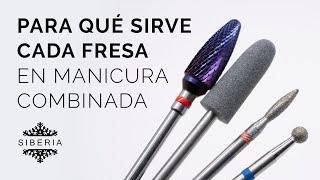 Para qué sirve cada fresa del torno de manicura 