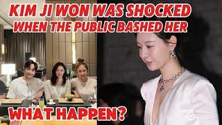 WHAT HAPPEN? KIM JI WON ALMOST CRIED INFRONT OF KIM SOOHYUN WHEN SHE BASHED HER IN PUBLIC!