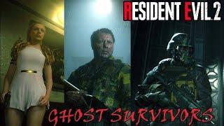 Resident Evil 2 Ghost Survivors DLC Прохождение всех 4-ех сценариев