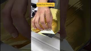 Gold foil printing  silver printing Golden printing  metallic printing | Invitation Card | Print