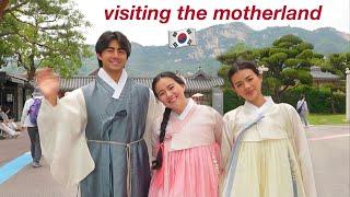 our first time in KOREA (getting in touch with our Korean roots)  vlog #2