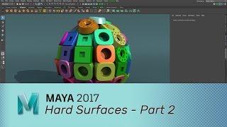 Maya 2016 Hard Surface Modeling Part 2