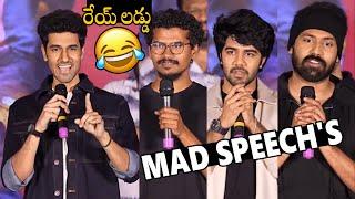 MAD Hero's Mad Speech's At MAD Square - Press Meet |  Narne Nithiin, Sangeeth Shobhan, Ram Nitin