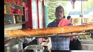 70MM Dosa | Biggest Dosa Making Ever | Indian Street foods