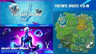 FORTNITE UPDATE V13.40 PATCH NOTES!!! CARS SOON| GALAXY SCOUT BUNDLE HERE| ATLANTIS/RUINS POI HERE!!