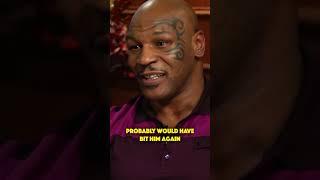 Mike Tyson Bites Holyfield's Ear Off #shorts