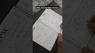 UPSC Aspirant Motivational Mains Answer Writing