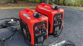 ERAYAK 3500 Watt Tri-Fuel Inverter Generator Review and Test