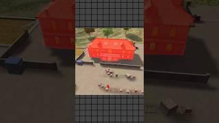 Clock Tower Enemys Camping This House | Amazing Trick  To Kill Them  // #freefire #shorts