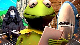 THE RETURN OF SHARK SUIT?! | Kaggy Reacts to Cell VS Emperor Palpatine 2 & Kermit's Murder Mystery
