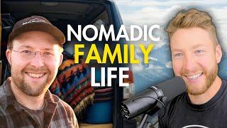 Ep. 73 Nomadic Family Life, Conspiracies, EMFs and a Paul Bunyan Wood Chopper Design with Tom Wylie