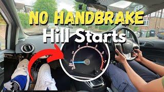 Hill Starts NO Handbrake: Wrong Way vs Correct Way