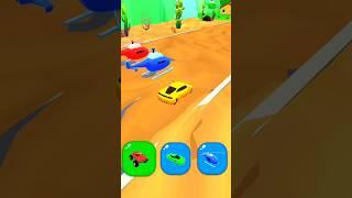 Shape-shifting Funny Race Gameplay new hyper casual games #shorts #gameplay #shapeshifting