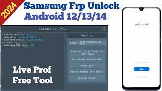 Finally New Tool- Samsung Frp Bypass 2024 | All Samsung Google Accounts Remove Android 12/13/14